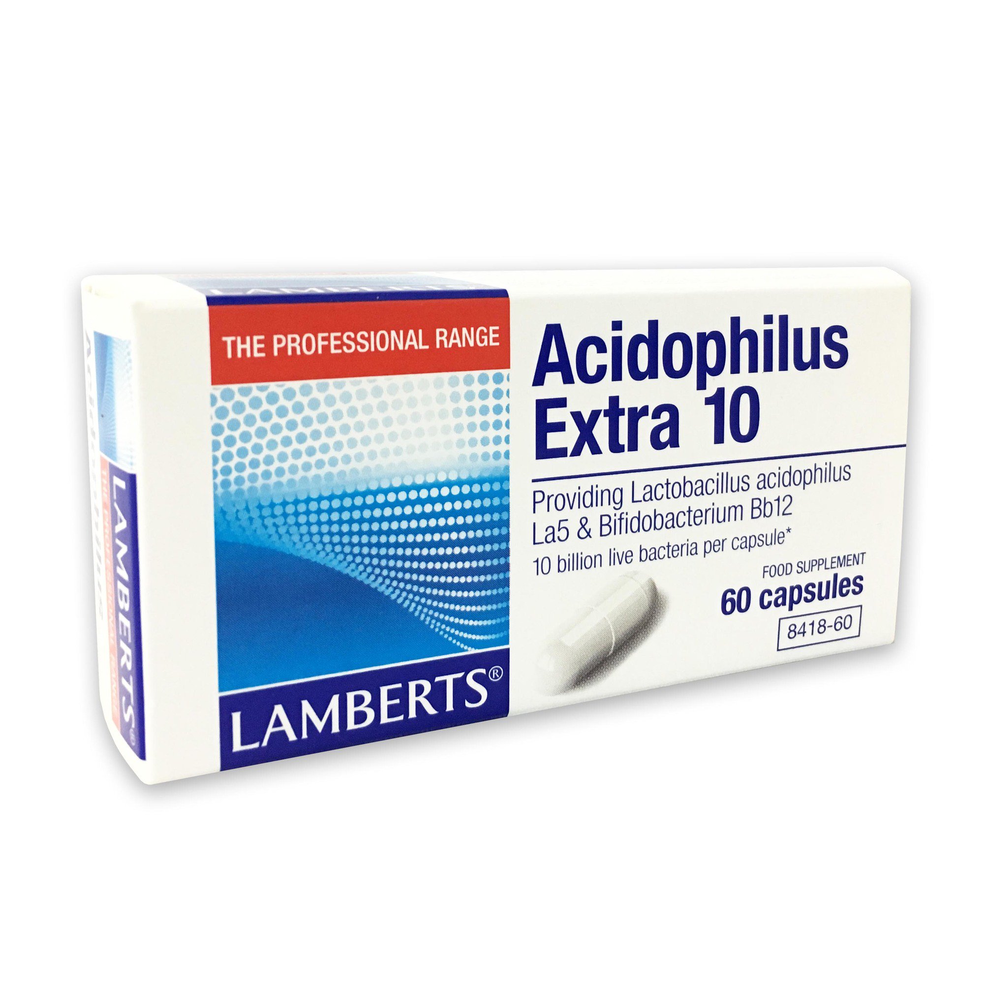 Lamberts Acidophilus Extra 10 Συμπλήρωμα Διατροφής Προβιοτικών 60 ...