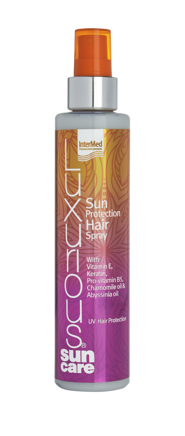 luxurious sun care hair protection spray